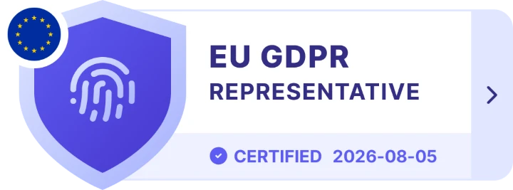 EU GDPR representative &mdash; Prighter EU Rep GmbH, Vienna